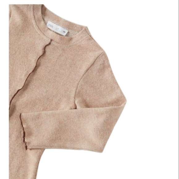 ZARA SOFT TOUCH DRESS WITH PIPING 5350/720 - Picture 2 of 2